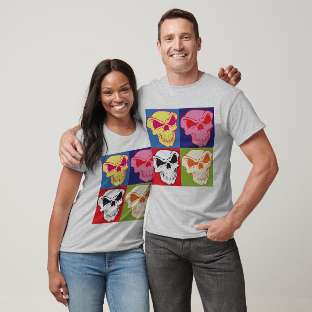 Camiseta Arte pop de Skull (Unisexo)