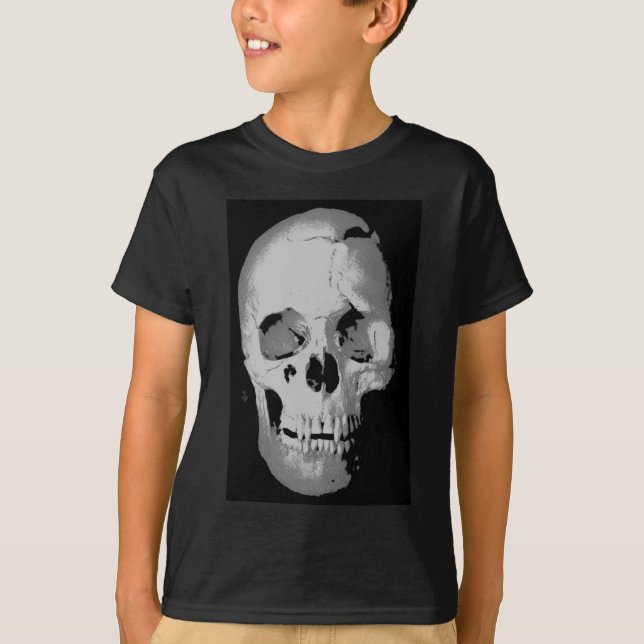 Camiseta Arte pop de Skull (Anverso)