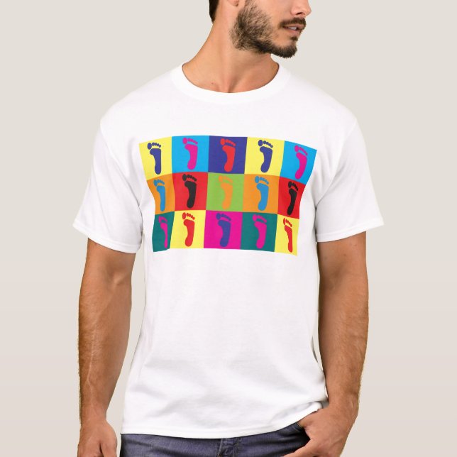 Camiseta Arte pop del Podiatry (Anverso)