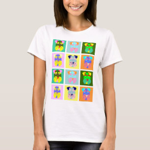 Camiseta Arte pop del Schnauzer