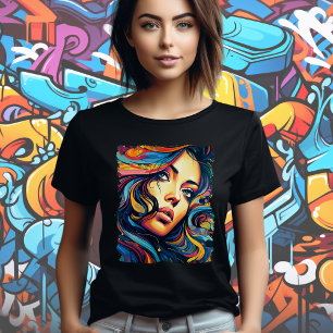 Camiseta Arte pop femenino
