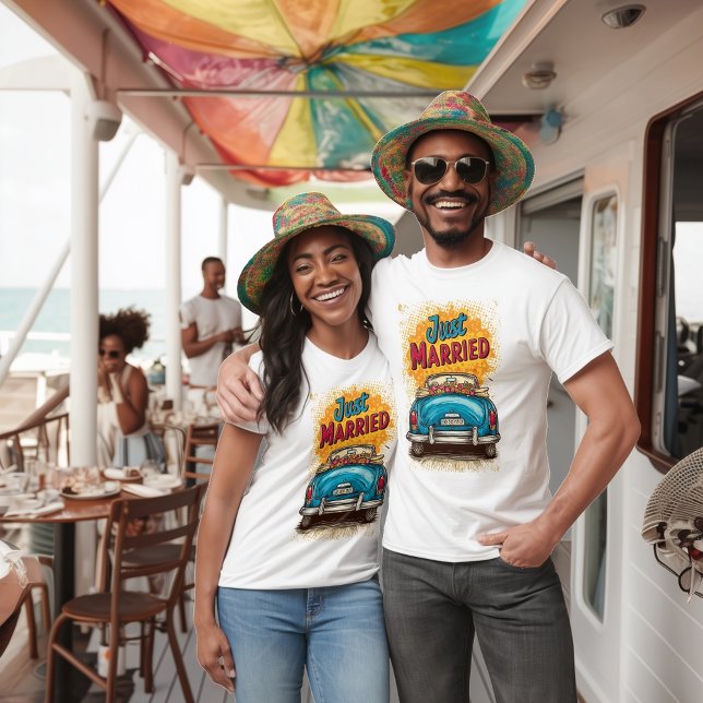 Camiseta Arte pop recién casado (Subido por el creador)
