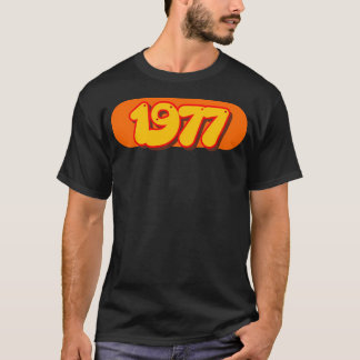 Camiseta Arte Pop Retro 1977 Año Al Estilo 70