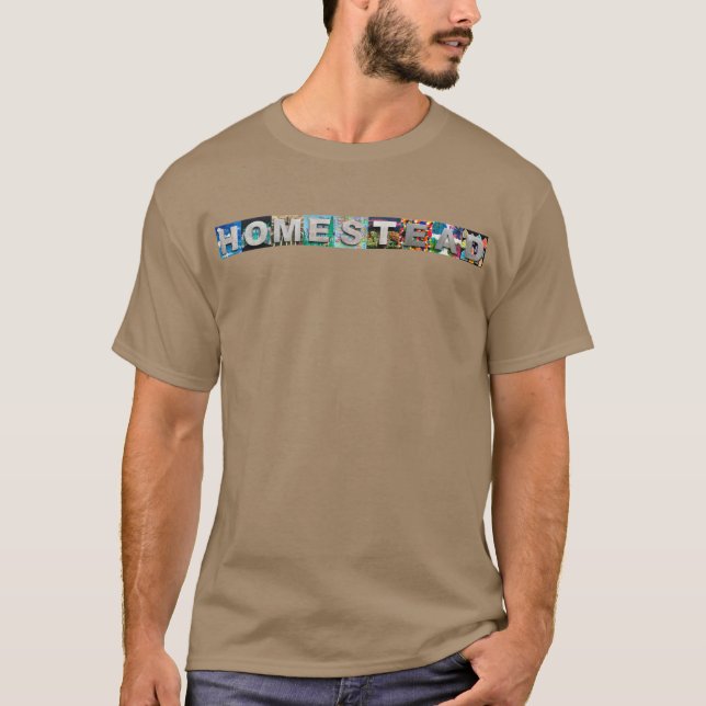 Camiseta Arte pop-up Homestead (Anverso)