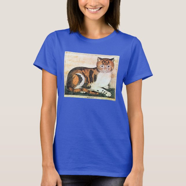 Camiseta Arte popular: gato (Anverso)