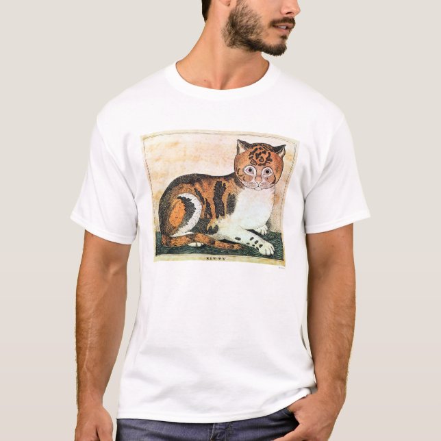 Camiseta Arte popular: Gato (Anverso)