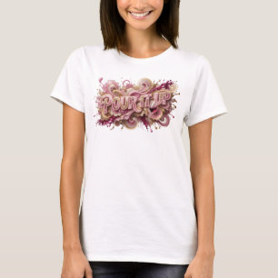 Camiseta Arte portable Classic Pink POUR IT UP