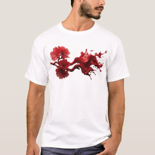 Camiseta Arte portable FLOR ABSTRACTA Chic