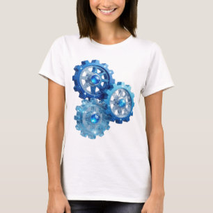Camiseta Arte portátil Dynamic Blue BLUE GEAR