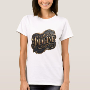 Camiseta Arte portátil IMAGINA Oro Fresco
