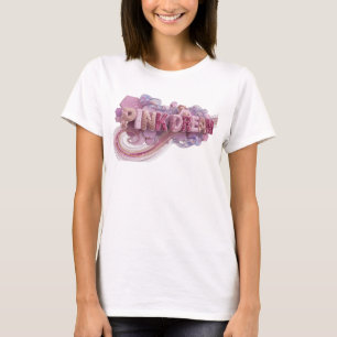 Camiseta Arte Portátil Rosa PINK DREAM Ingenioso