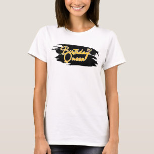 Camiseta Arte Reina de cumpleaños