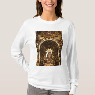 Camiseta Arte religioso en representación de Santa Teresa