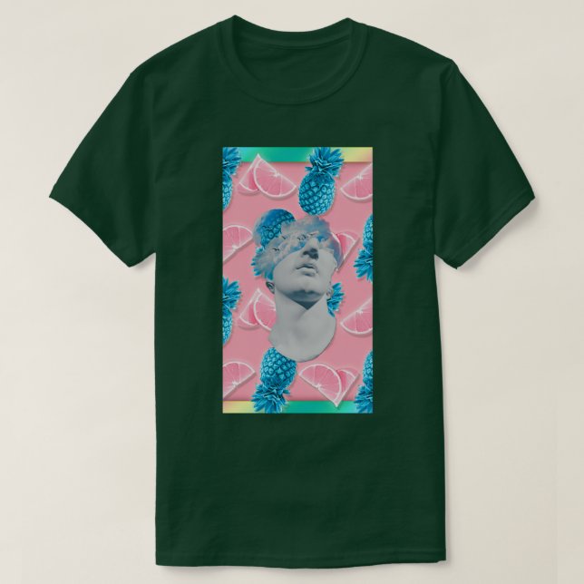 Camiseta Arte renacentista y digital 3 (Diseño del anverso)