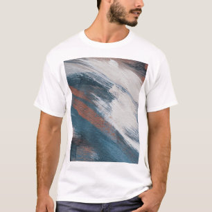 Camiseta Arte Resumen: Brotes Versátiles De Cepillo.