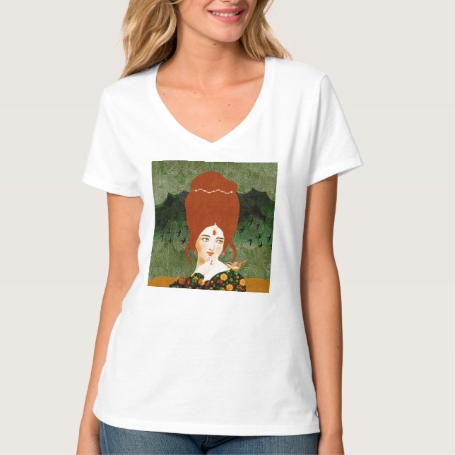 Camiseta arte retrato (Anverso)