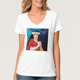 Camiseta arte retrato