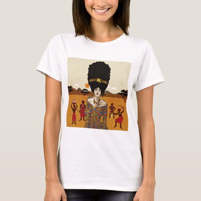 Camiseta Arte retrato (Anverso)