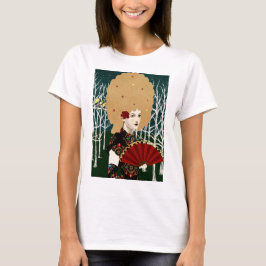 Camiseta arte retrato