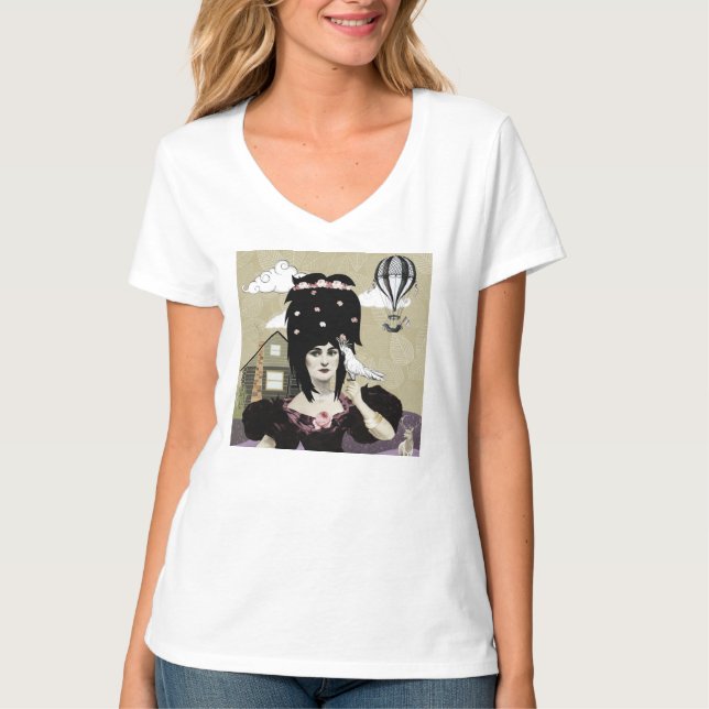 Camiseta Arte retrato (Anverso)