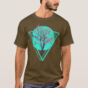 Camiseta Arte Retro 90 Japón Flor Sakura Vaporwave Cherry
