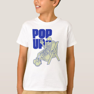 Camiseta Arte Retro de Perro Caliente de Dibujos Animados E