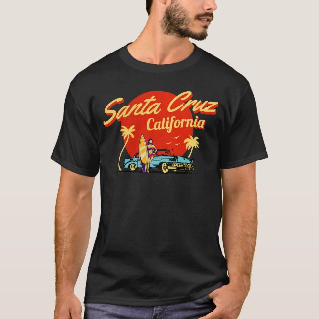 Camiseta Arte retro de Santa Cruz (Anverso)