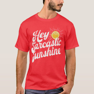 Camiseta Arte Retro Sarcástico de Sol Vintage Humor