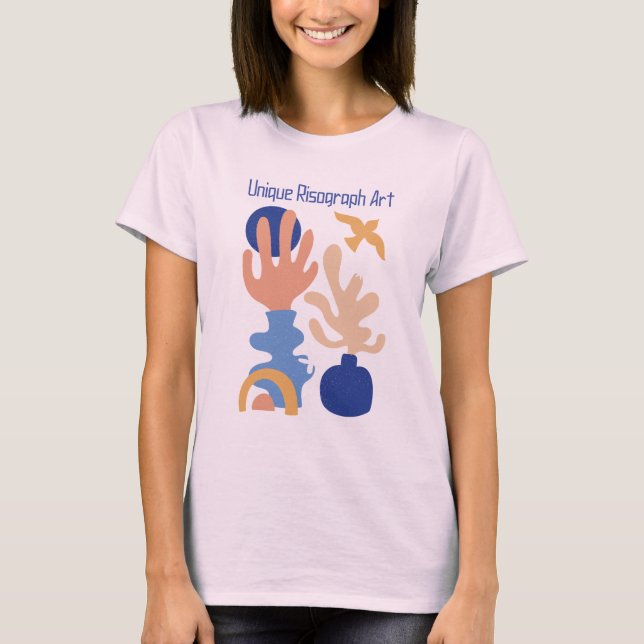 Camiseta Arte Risográfico Único (Anverso)