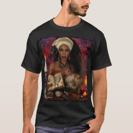 Camiseta Arte ritual de Diosa Voodoo