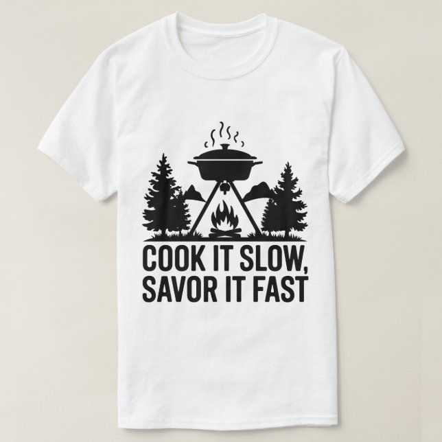 Camiseta Arte silvestre de la montaña de la marisma (Diseño del anverso)