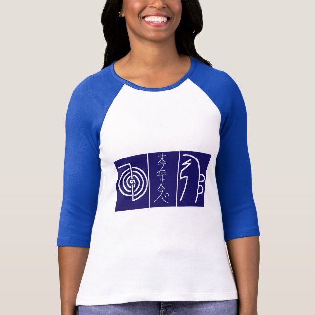 Camiseta ARTE simbólico: Reiki domina las herramientas de (Anverso)