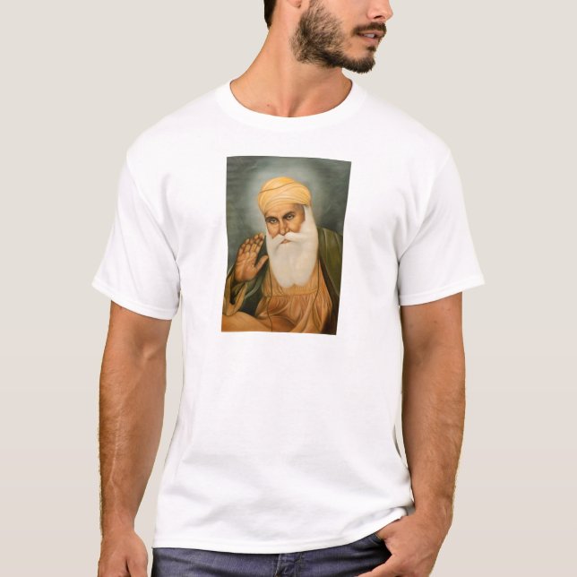 Camiseta Arte/símbolo sikh (Anverso)