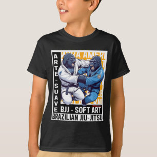 Camiseta Arte Suave Arte Suave BJJ JIU JITSU BRASILEÑOGoril