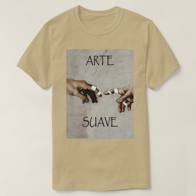 Camiseta Arte Suave The Gentle Art BJJ Design (Diseño del anverso)