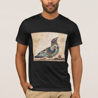 Camiseta Arte tradicional indio de aves folclóricas - Triba