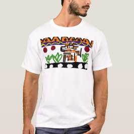 Camiseta Arte trasero de león