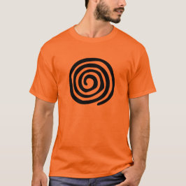 Camiseta Arte tribal del petroglifo espiral tribal
