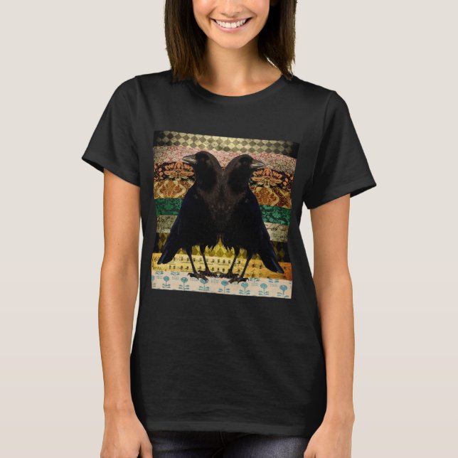 Camiseta Arte Twin Crows (Anverso)