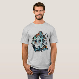 Camiseta Arte único algodón suave TShirt para hombres y muj
