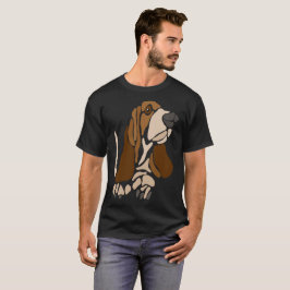 Camiseta Arte único divertido del perro de Basset Hound