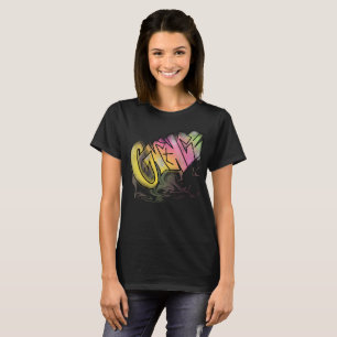 Camiseta Arte urbano con aerógrafo al estilo de Grace Smoky
