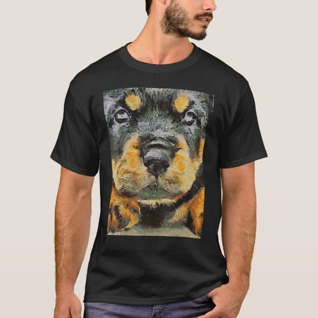 Camiseta Arte vector de retrato de porción de rotulier artí (Anverso)