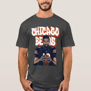 Camiseta Arte vectorial de graffiti de Caleb Williams Bears