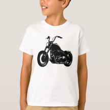 Arte vectorial de motocicleta clásica cruiser en b