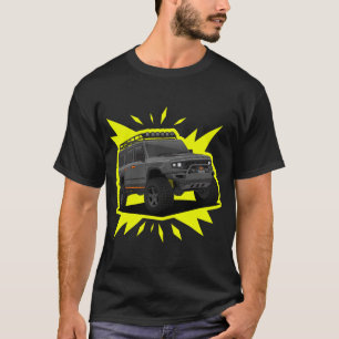 Camiseta Arte vectorial de vehículo de aventura todoterreno