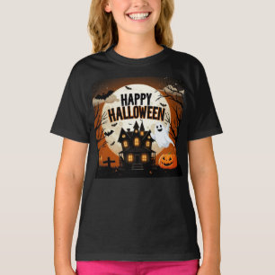 Camiseta Arte vintage feliz Halloween