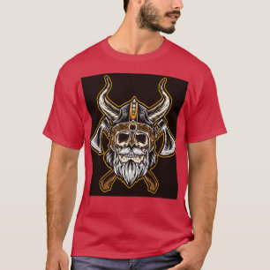 Camiseta Arte y merca de la era viking de vinage 13