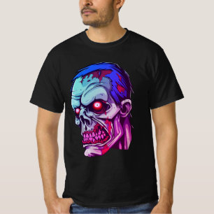 Camiseta Arte zombi no muerto