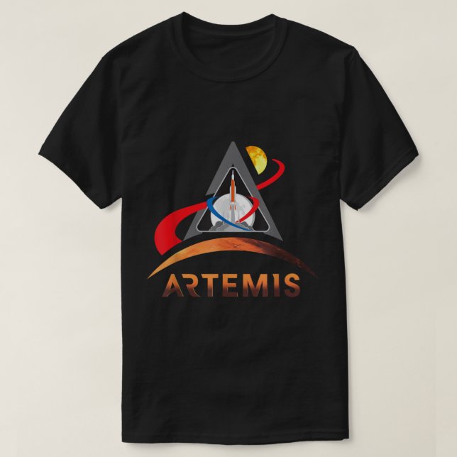 Camiseta Artemis 1 NASA Moon to Mars  (Diseño del anverso)